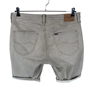 Unisex Lee - Teksast lühikesed püksid, suurus W33 - Beige (2)