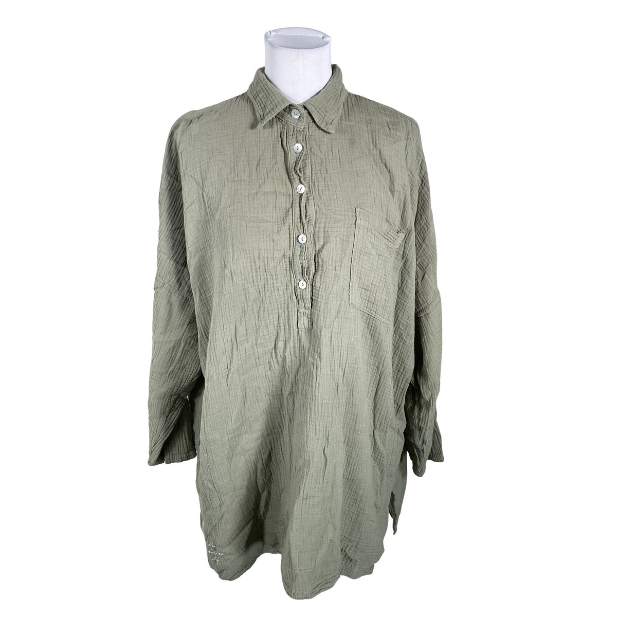 Unisex Bohemiana - Pluus, suurus 40 - Roheline (1)