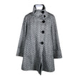 Unisex Trendy Line - Villane mantel, suurus 38 - Must ()