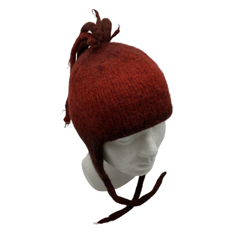 Unisex Handmade - Talvemüts, suurus 58 - 60 cm - Punane ()