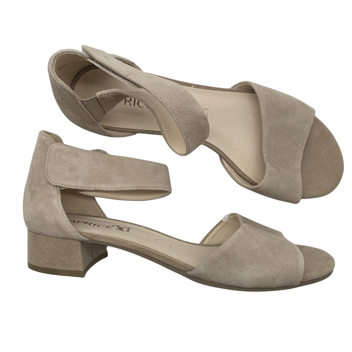 Unisex Caprice - Kontsaga rihmikud, suurus 39 - Beige (1)