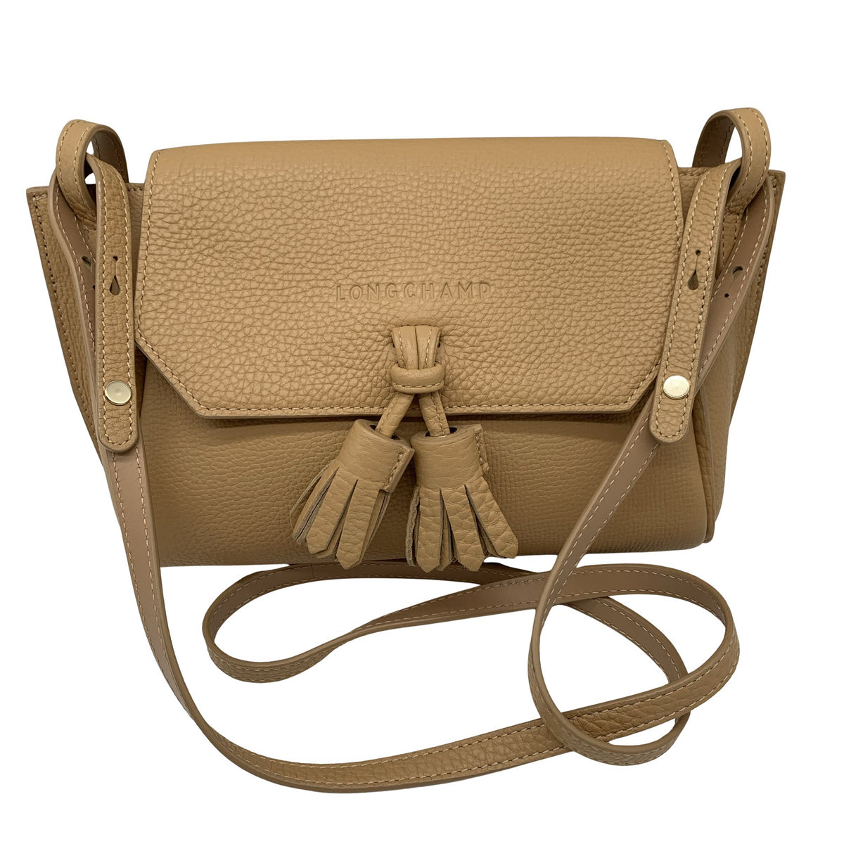 Unisex Longchamp - Õlakott, suurus Mini - Beige (1)