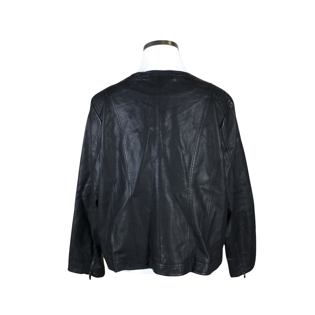 Unisex Zizzi - Nahkatakki, koko 52 -  (2)