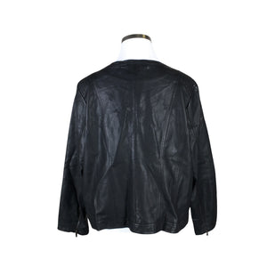 Unisex Zizzi - Nahkatakki, koko 52 -  (2)
